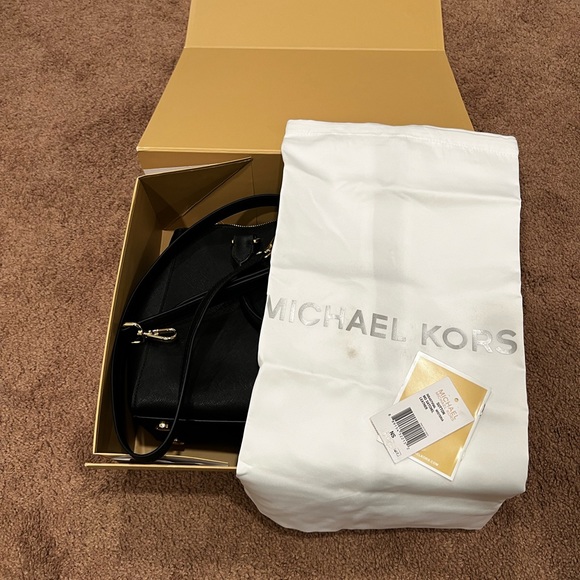 Michael Kors Sutton Leather Satchel - Picture 5 of 5